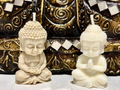 Velas con forma de Buda