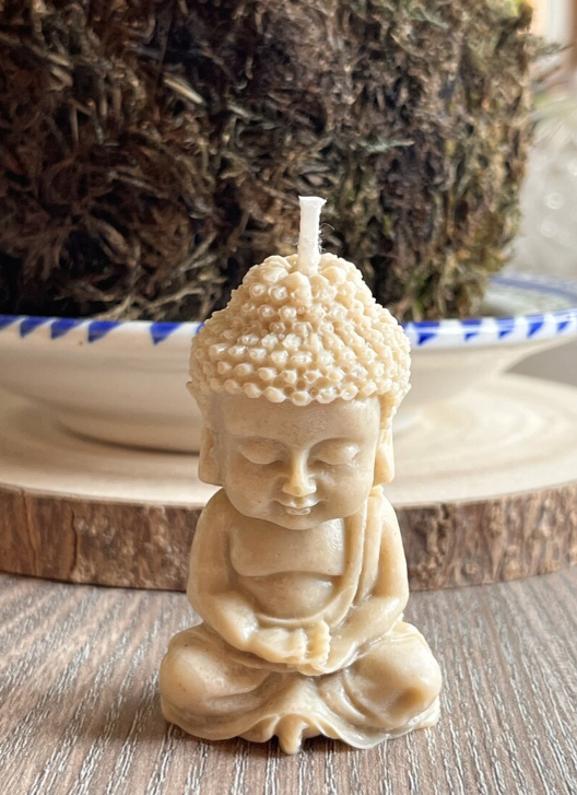 Velas con forma de Buda