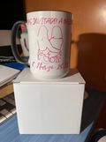 Taza con mensaje