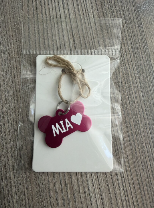 Chapa Hueso para Mascotas