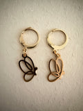 Pendientes mariposas