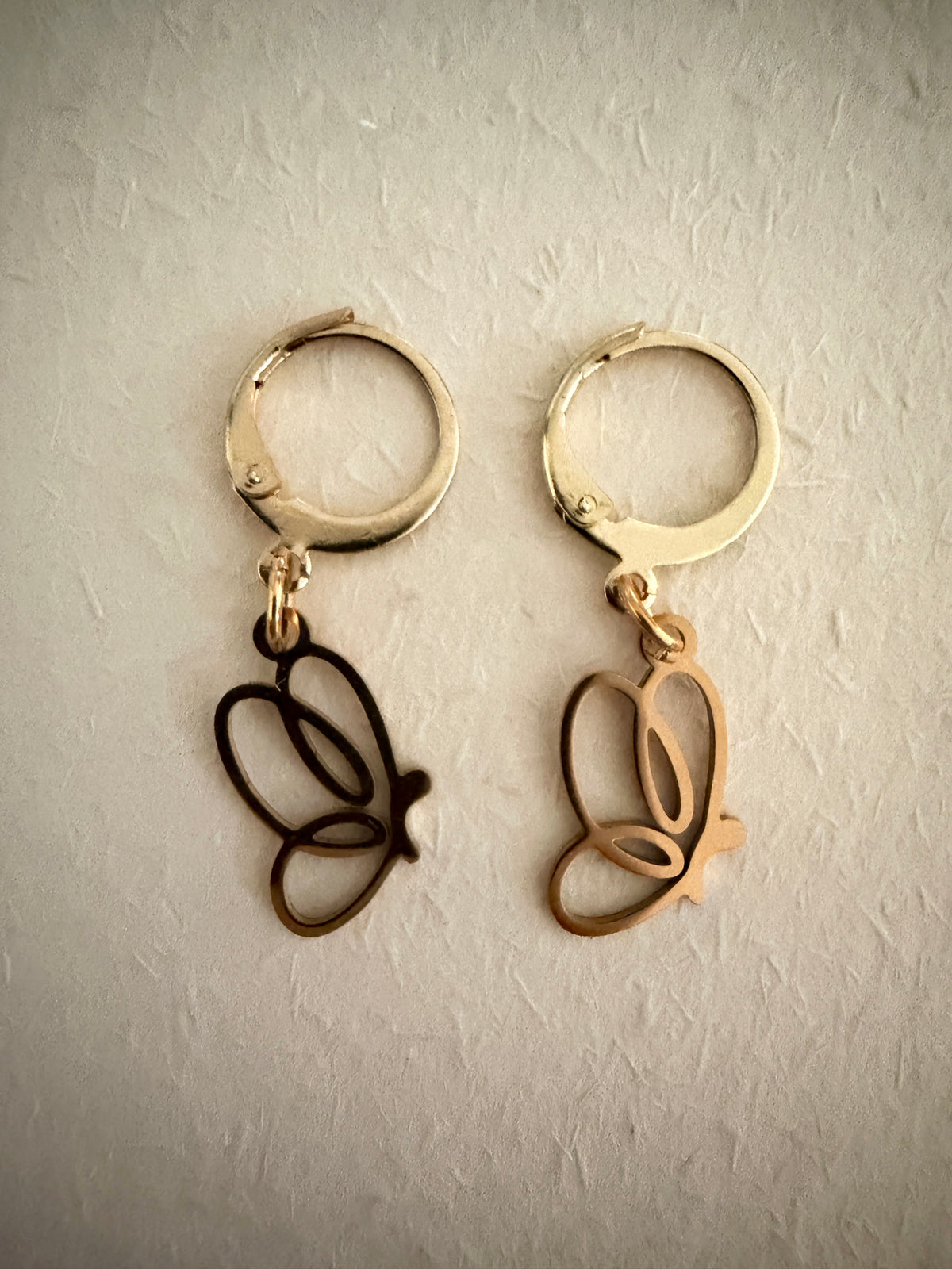 Pendientes mariposas