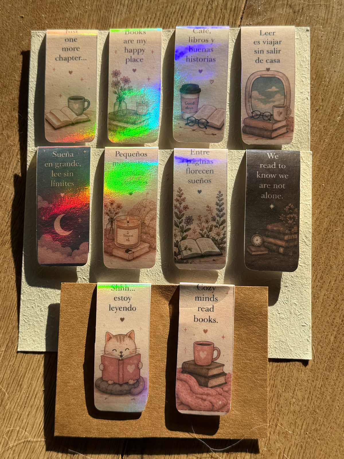 Marcapáginas Imantados Cozy