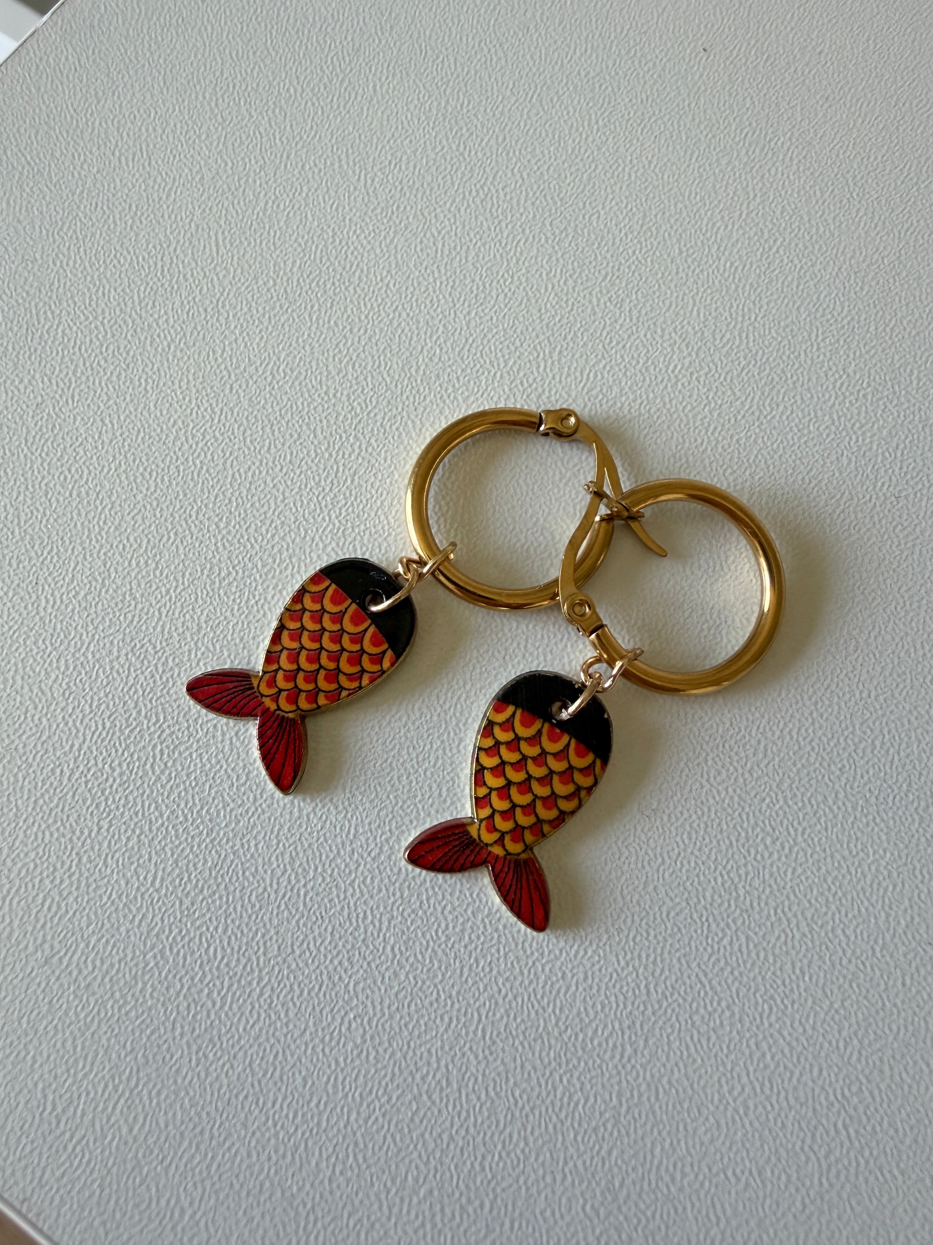 Pendientes Sakura Koi