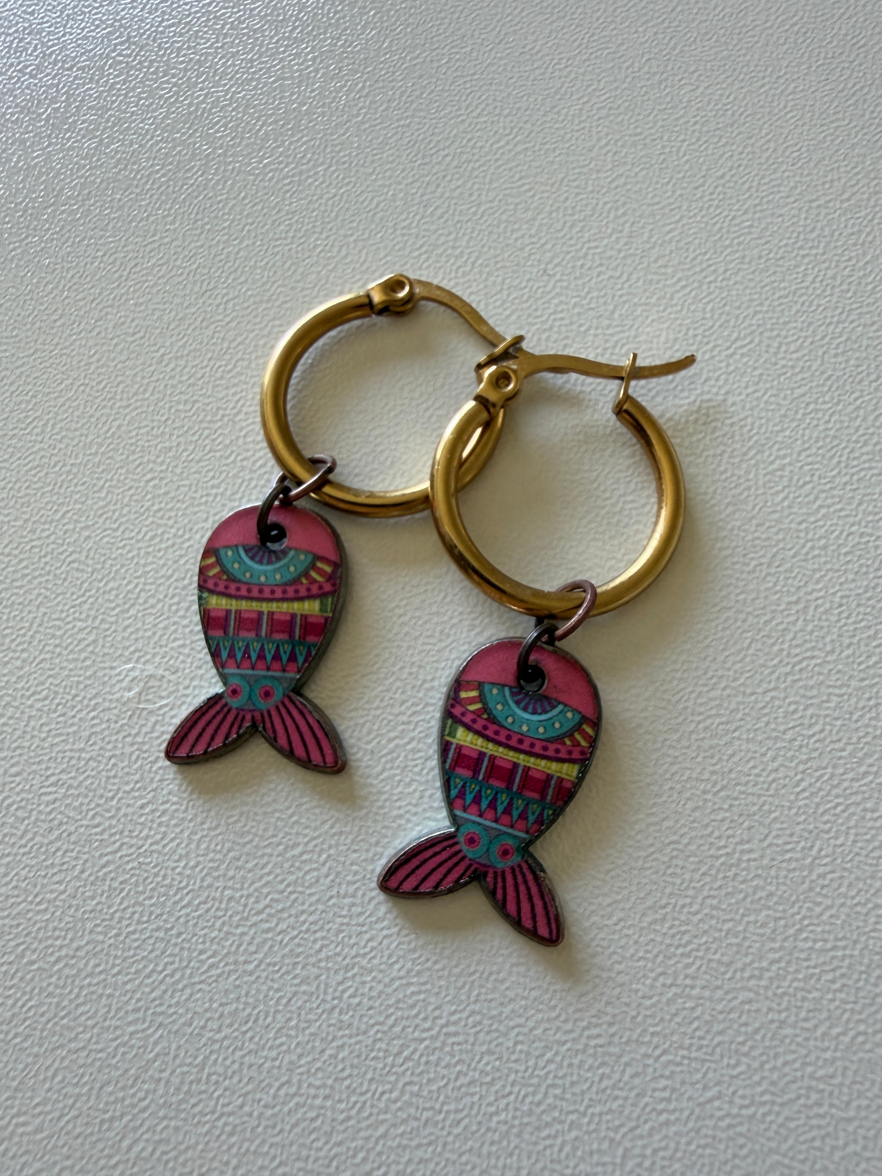 Pendientes Sakura Koi