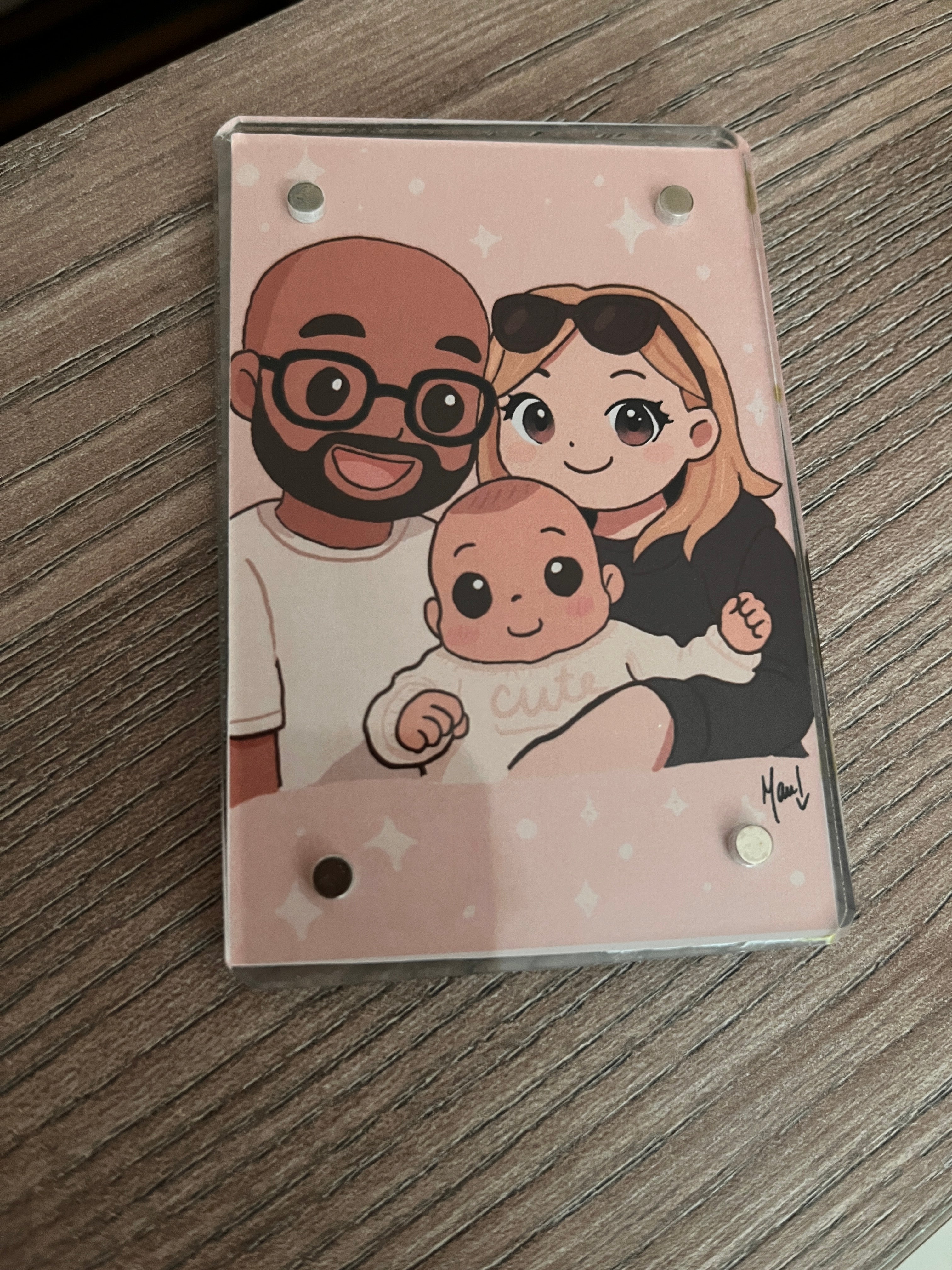 Imán Personalizado Kawaii