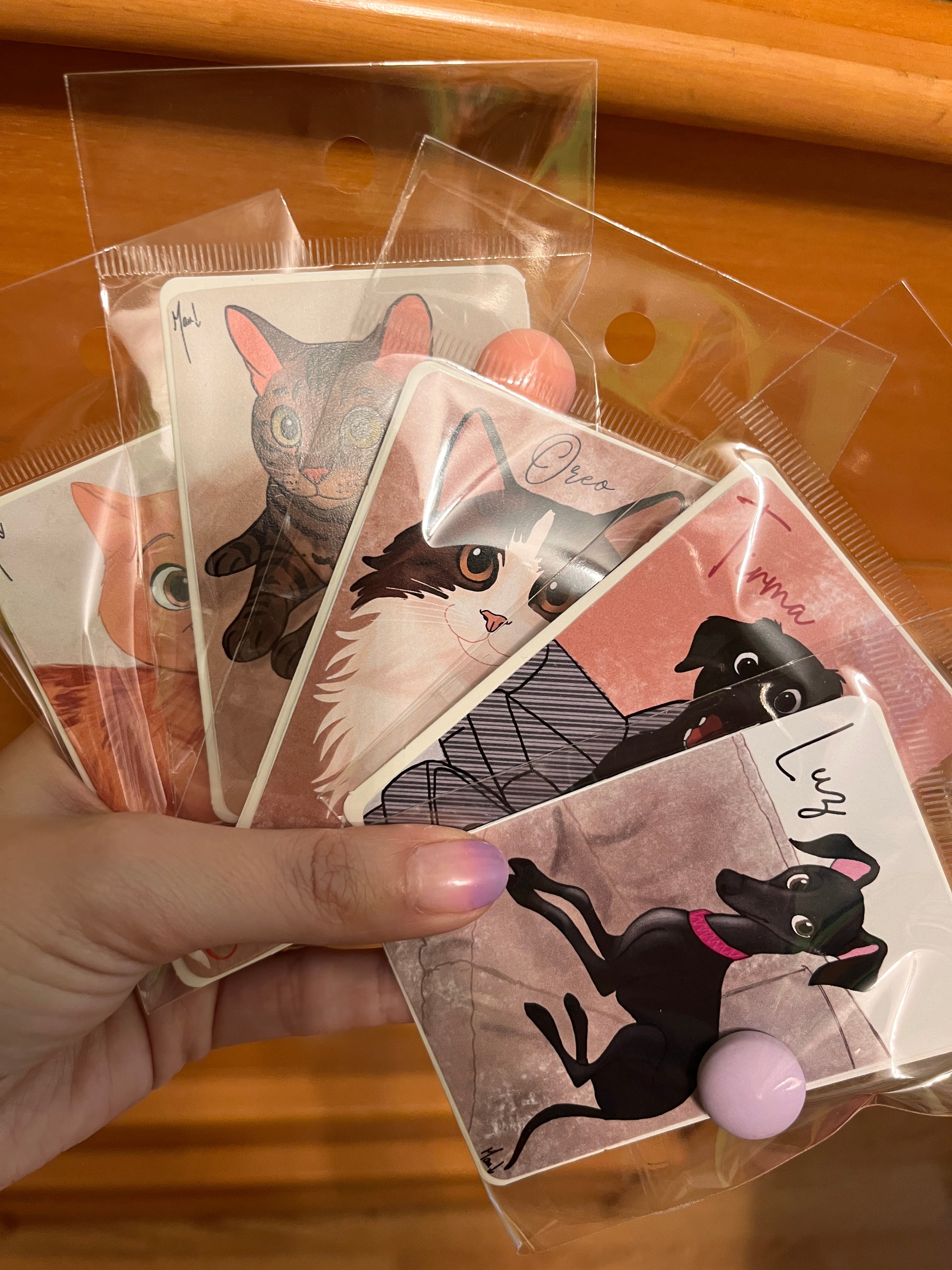 Imán Personalizado Kawaii Mascotas
